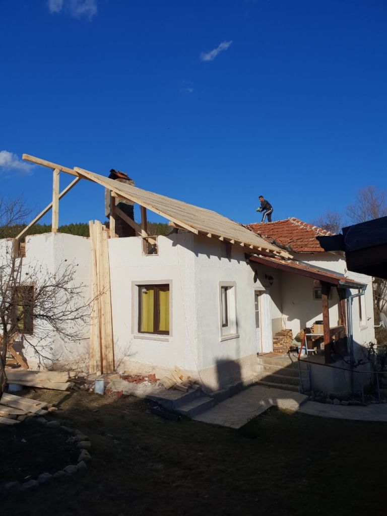 Изграждане на нов Покрив  обл.София  с.Поповяне, снимка 3