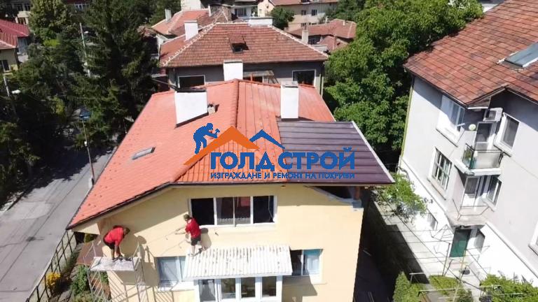 Изграждане на нов покрив град София, ж.к Сухата река, снимка 5