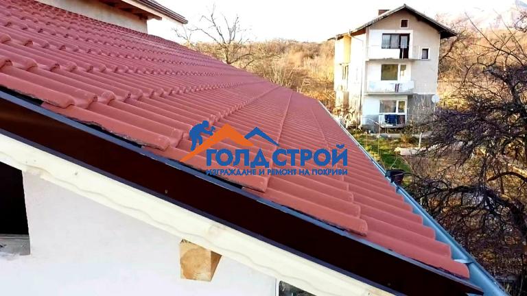 Изграждане на нов покрив град Кюстендил, снимка 6